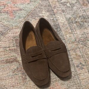Zara Leather Loafers